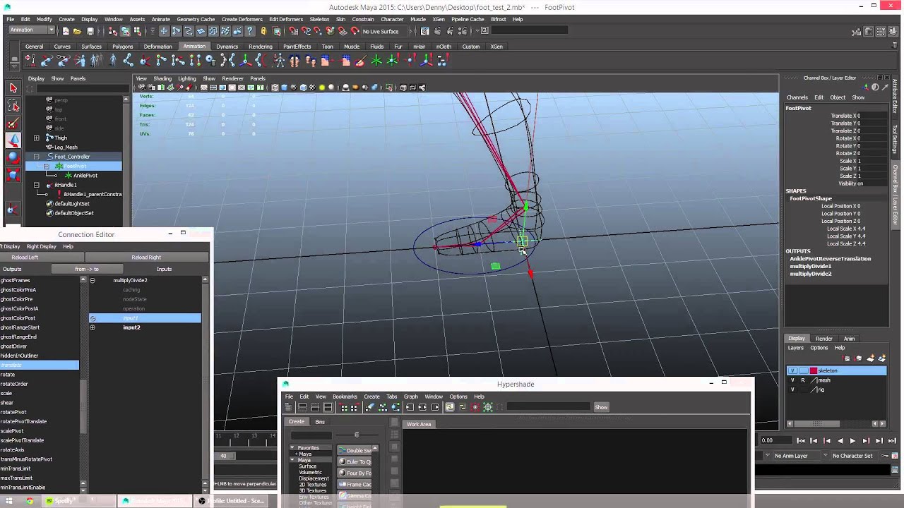 Maya - Using dynamic rotation pivots in your rigs