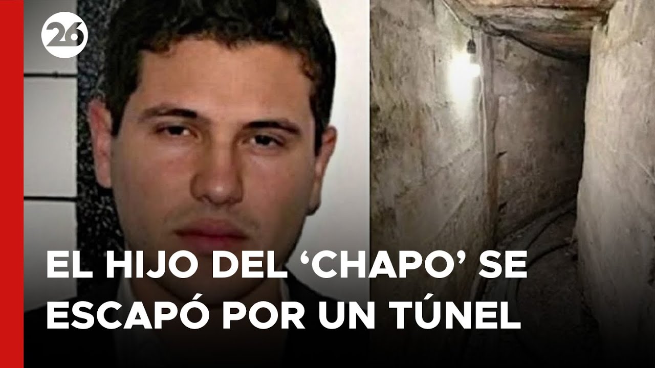 🚨 Revelan cómo Iván Archivaldo, hijo del 'Chapo' Guzmán, se escapó por túnel en Culiacán