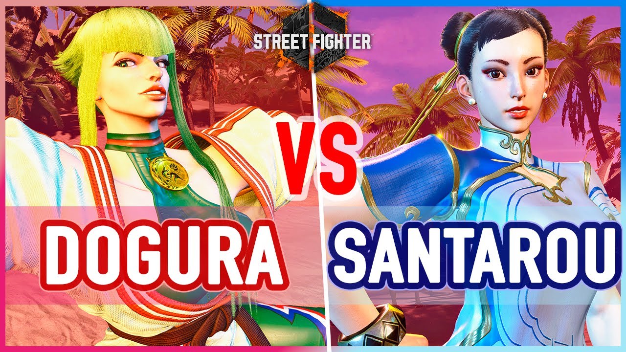 SF6 🔥 Dogura (Manon) vs Santarou (Chun-Li) 🔥 Street Fighter 6