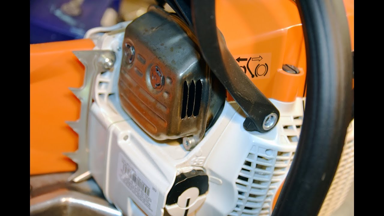 Stihl MS261 Muffler mod.