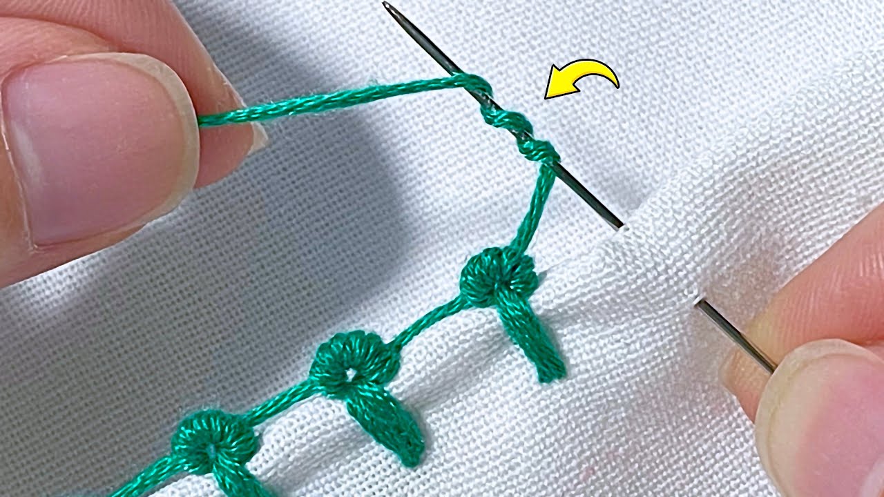 7 Hand BORDER STITCHES That Instantly Upgrade Any Fabric