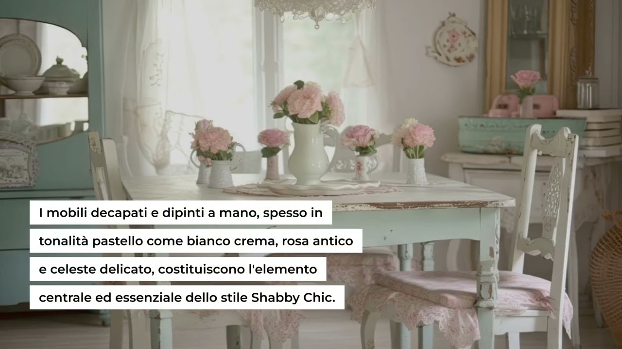I complementi d'arredo irrinunciabili per una casa in perfetto stile Shabby Chic