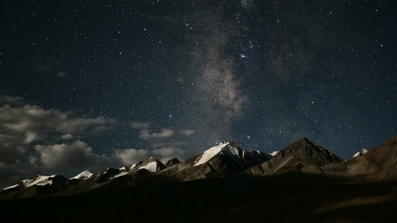 NIGHTLAPSE - Pangong Lake (Ladakh)