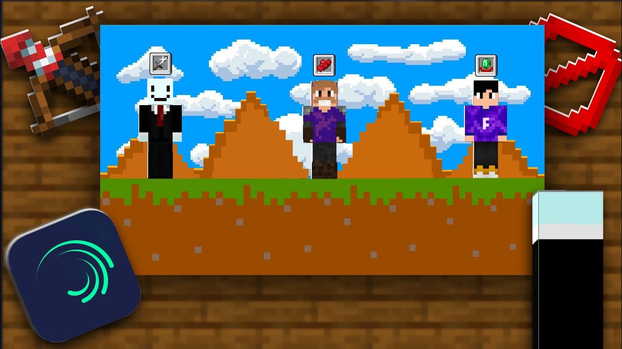 Como Fazer Motion de Minecraft Igual a Creative Squad Pelo celular!