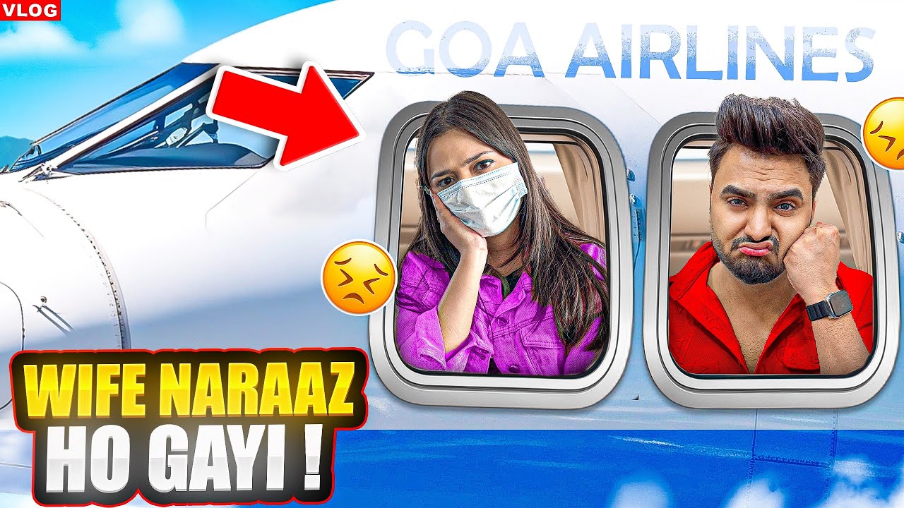 Goa phuchte hi pinnu kyu naraz ho gyi😰Goa vlog day 1