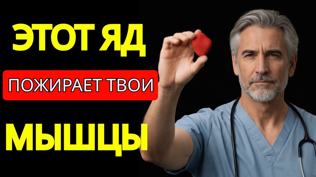 ХУДШАЯ ПРИВЫЧКА, которая вызывает САРКОПЕНИЮ и РАЗРУШАЕТ мышцы у ПОЖИЛЫХ ЛЮДЕЙ