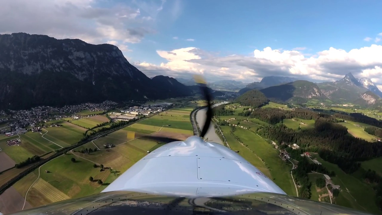 Flugplatz Kufstein-Langkampfen-Anflug - Approach - Rwy 06- LOIK