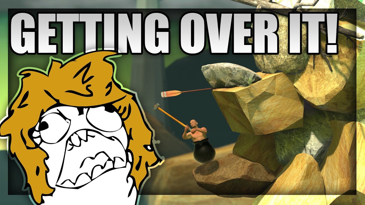 [Hindi] Getting Over It Funny/Rage Moments Part #1 | ChocoWizard #GettingOverIt