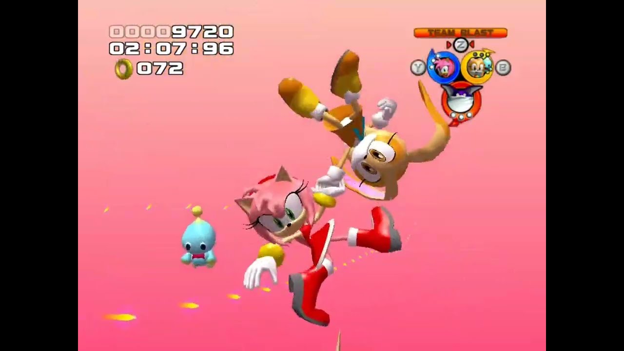 Sonic Heroes all Team Blast (But Swap)