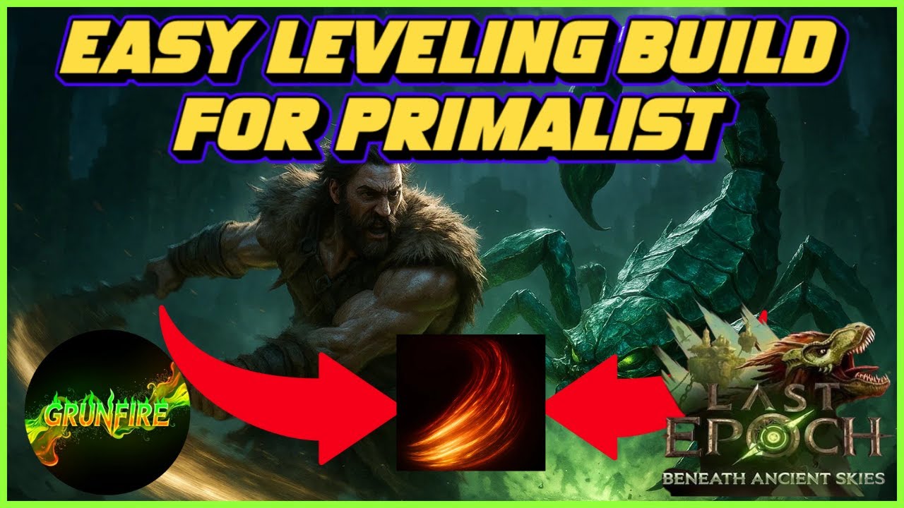 Fastest Leveling Primalist: Thorn Totems &rarr; Scorpion Poison Nova | last epoch build guides
