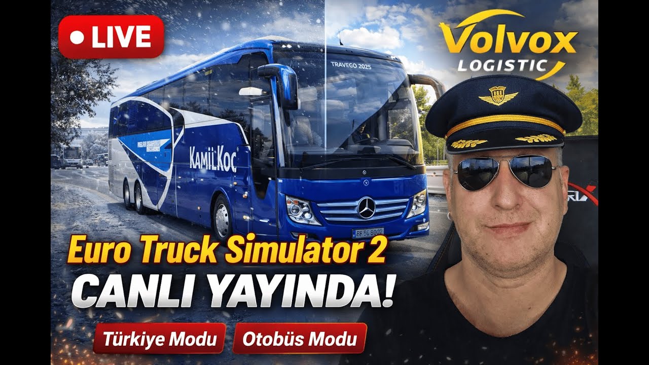 ETS 2 SETRA 531 DT OTOBÜS MODU 🚍 | TÜRKİYE HARİTASINDA GERÇEKÇİ UZUN YOLCULUK (Portrait)