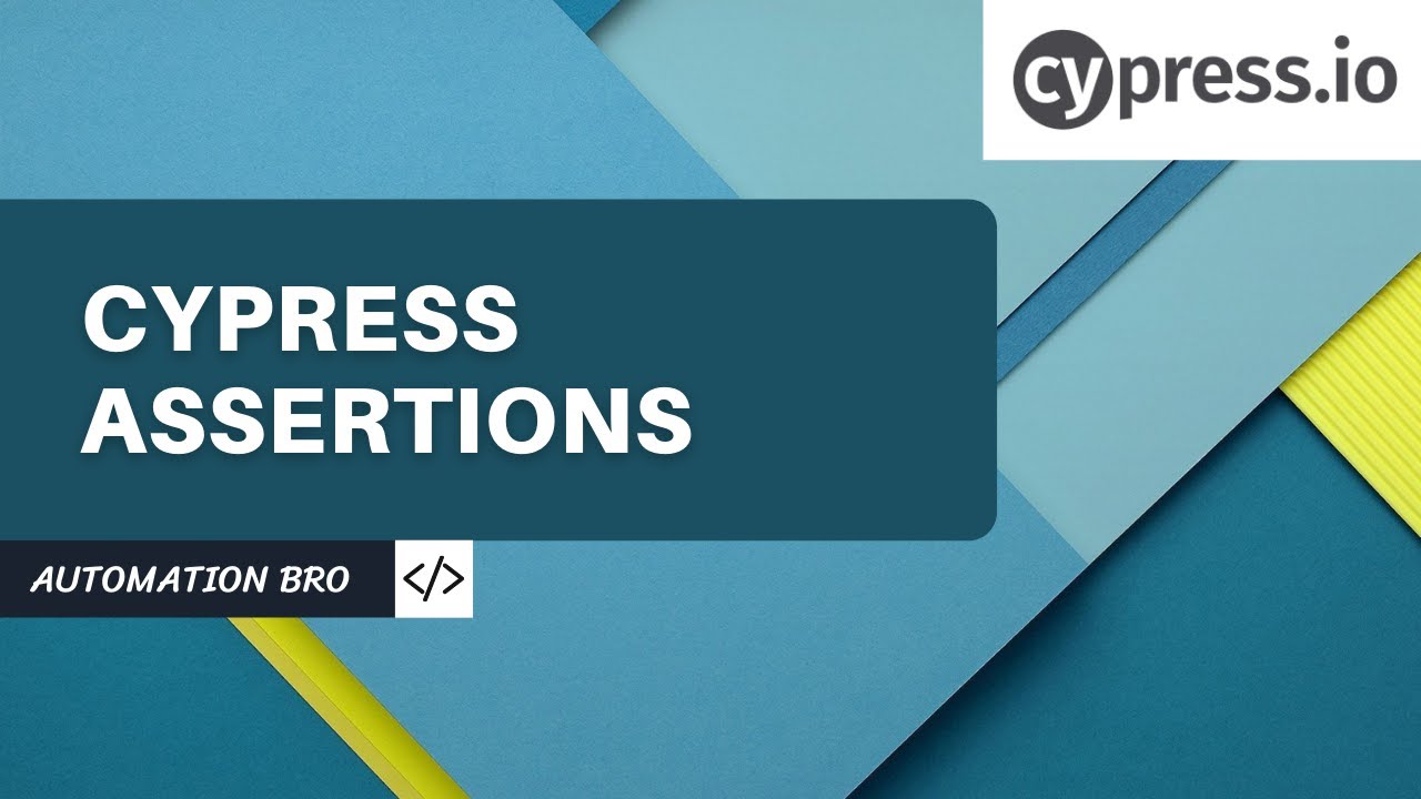 Cypress Assertions | should, expect | Cypress Testing