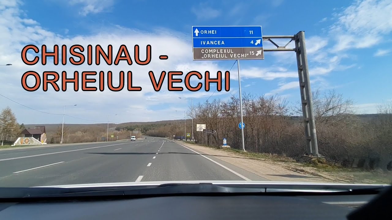 Drumul Chișinău - Orheiul Vechi. Martie 2023
