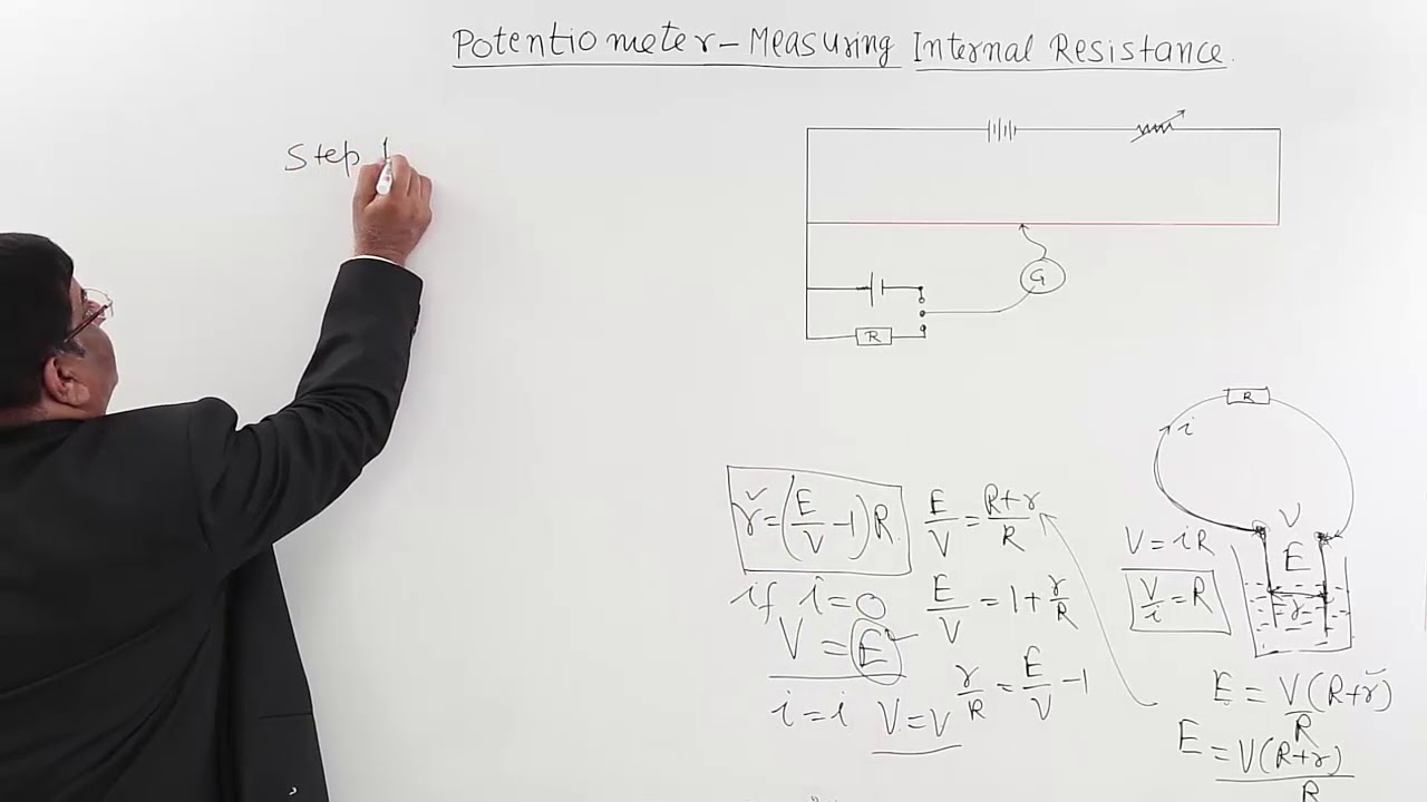 Class 12th – Potentiometer - Measuring Internal Resistance | Current Electricity | Tutorials Point