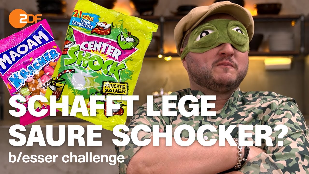 Saure Schocker: Sebastian soll Center Shock selber machen | b/esser challenge
