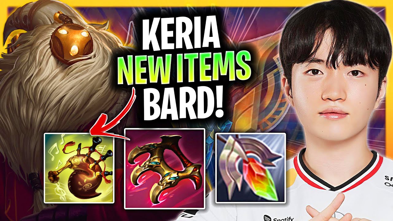 KERIA IS A BEAST WITH BARD! 🔥NEW ITEMS🔥 | T1 Keria Plays Bard Support vs Braum!  Season 2026