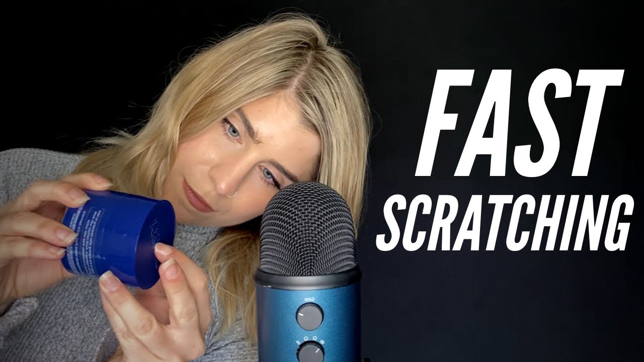 ASMR | FAST SCRATCHING ONLY (NO TALKING) - For Sleep 😴 , Studying 📚 and Background.