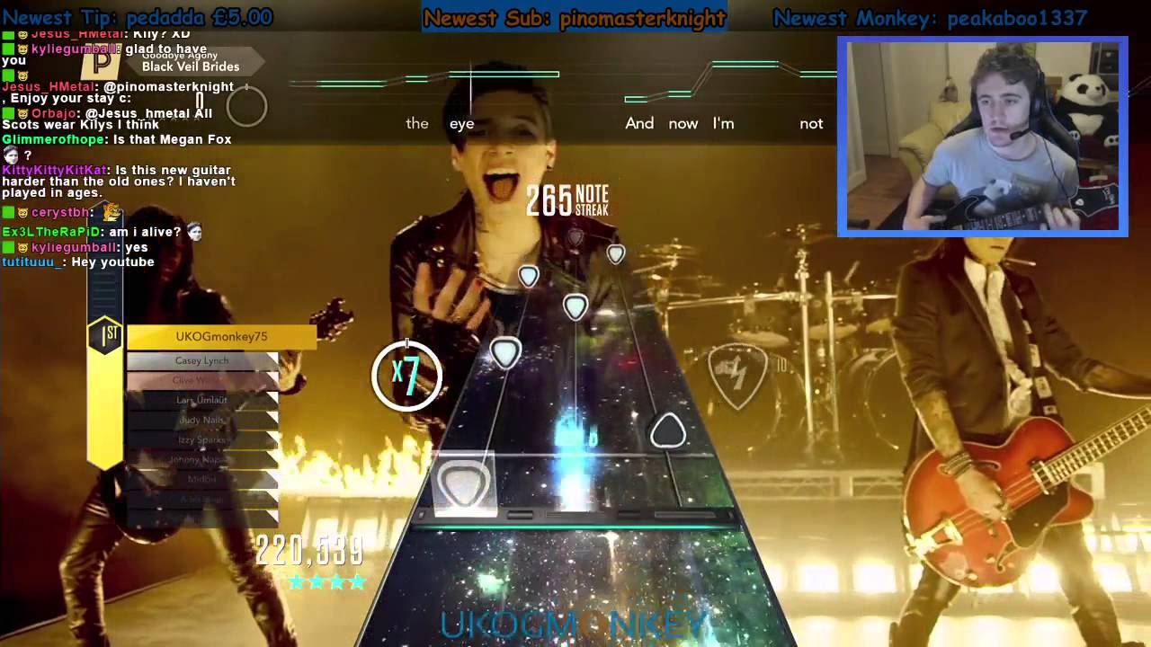 Goodbye Agony - Black Veil Brides - 100% FC sightread!