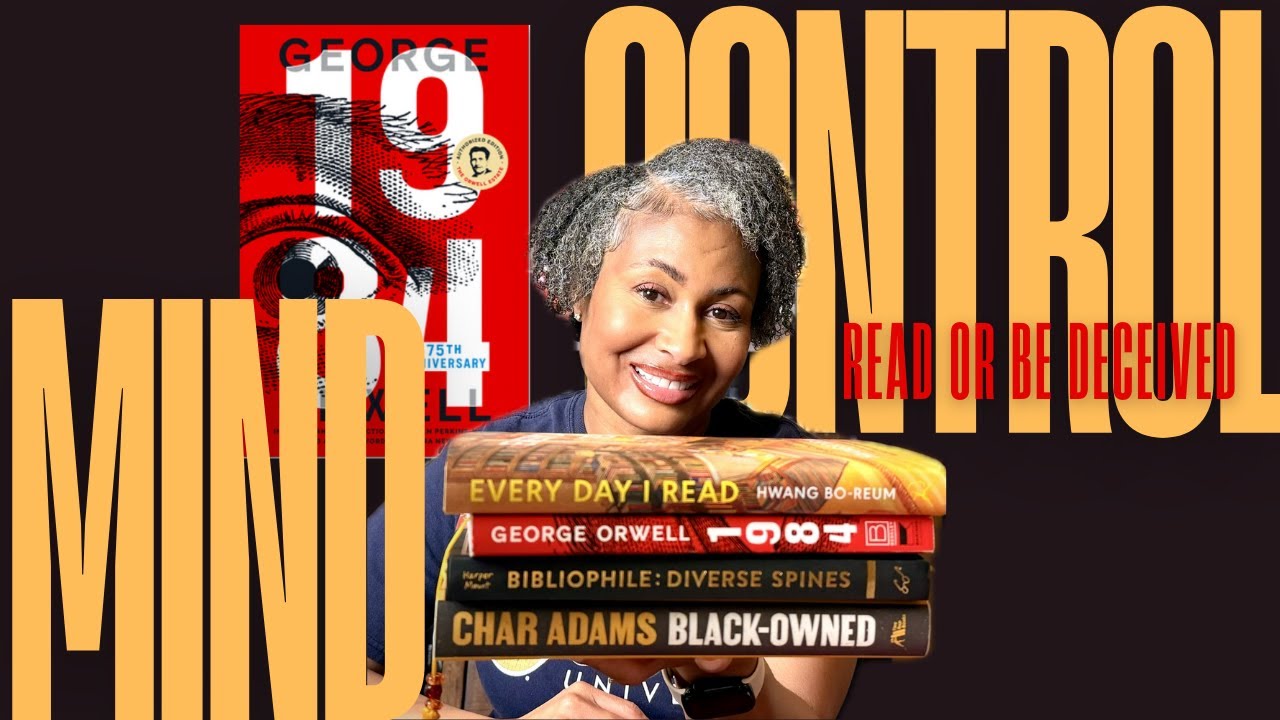 Don't Be 🧠 Manipulated | 📚Read Diverse Books | ⚠️1984 Was a Warning
