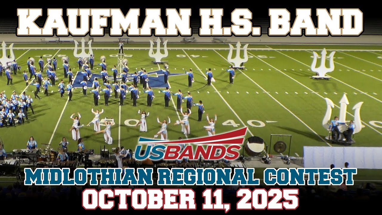 KHS Band, Solid Run at US Bands Midlothian Regional 2025 (3rd Place Finish!)