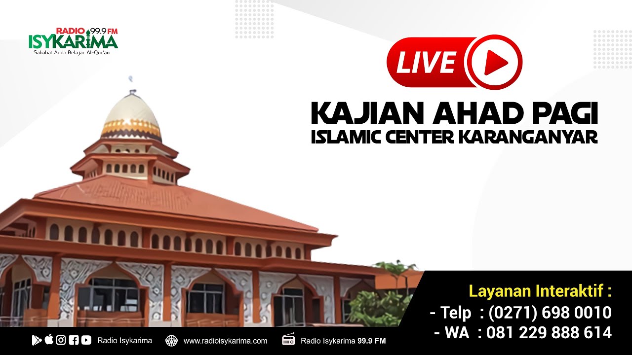 🔴Kajian Ahad Pagi ICK | MAKON | Ustadz Syihabuddin AM, Al Hafidz