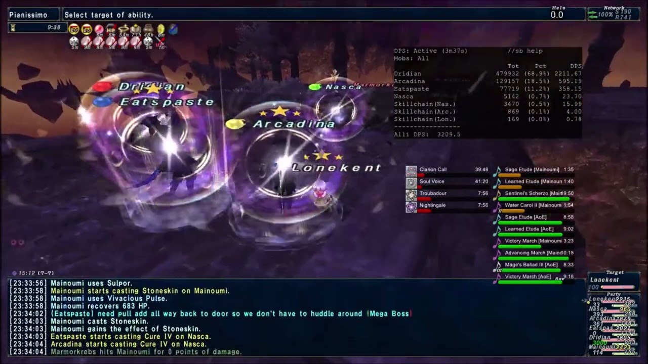FFXI Odyssey Gaol A2 Marmorkrebs V25