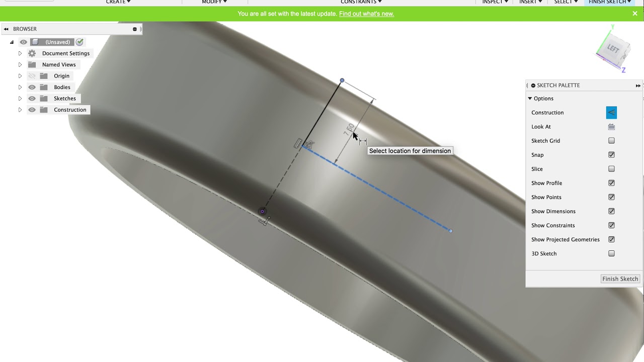 Fusion 360 Tutorial 9   Tyre