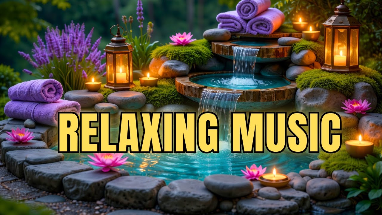 Relaxing Music LIVE 🌿 | Deep Relaxation with Water Sounds & Piano Music for Stress Relief