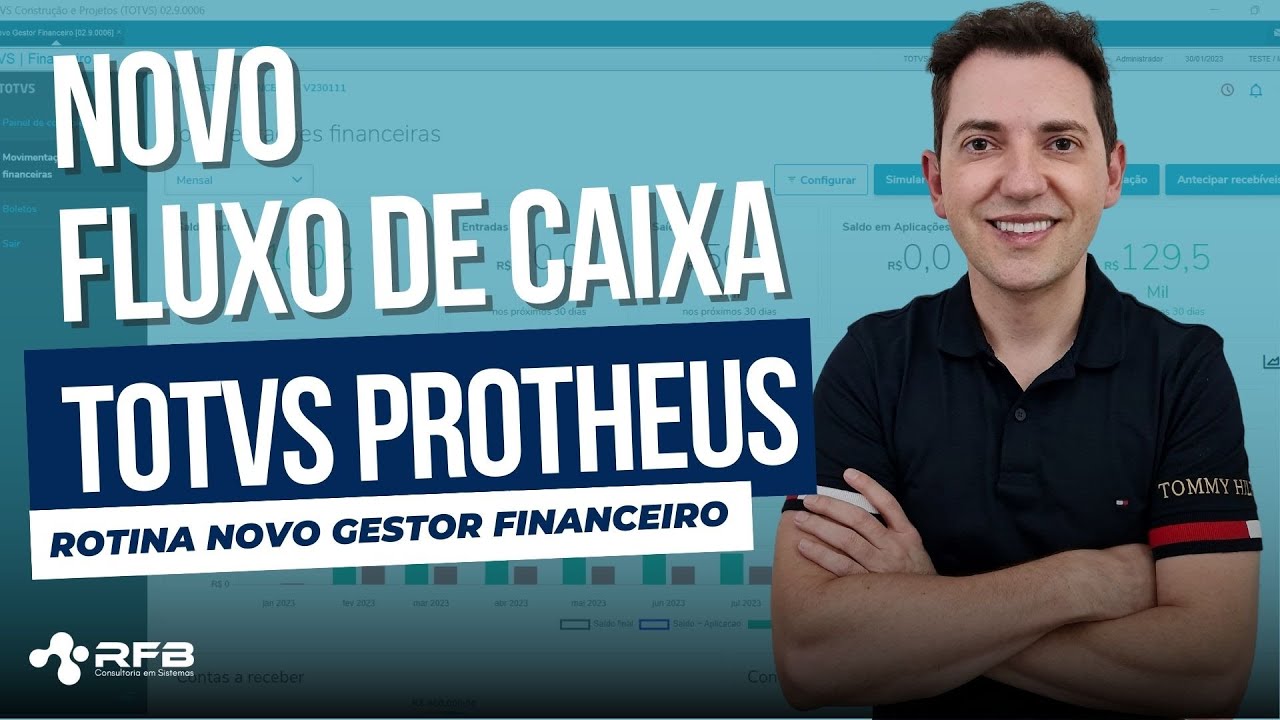 Novo fluxo de caixa TOTVS Protheus