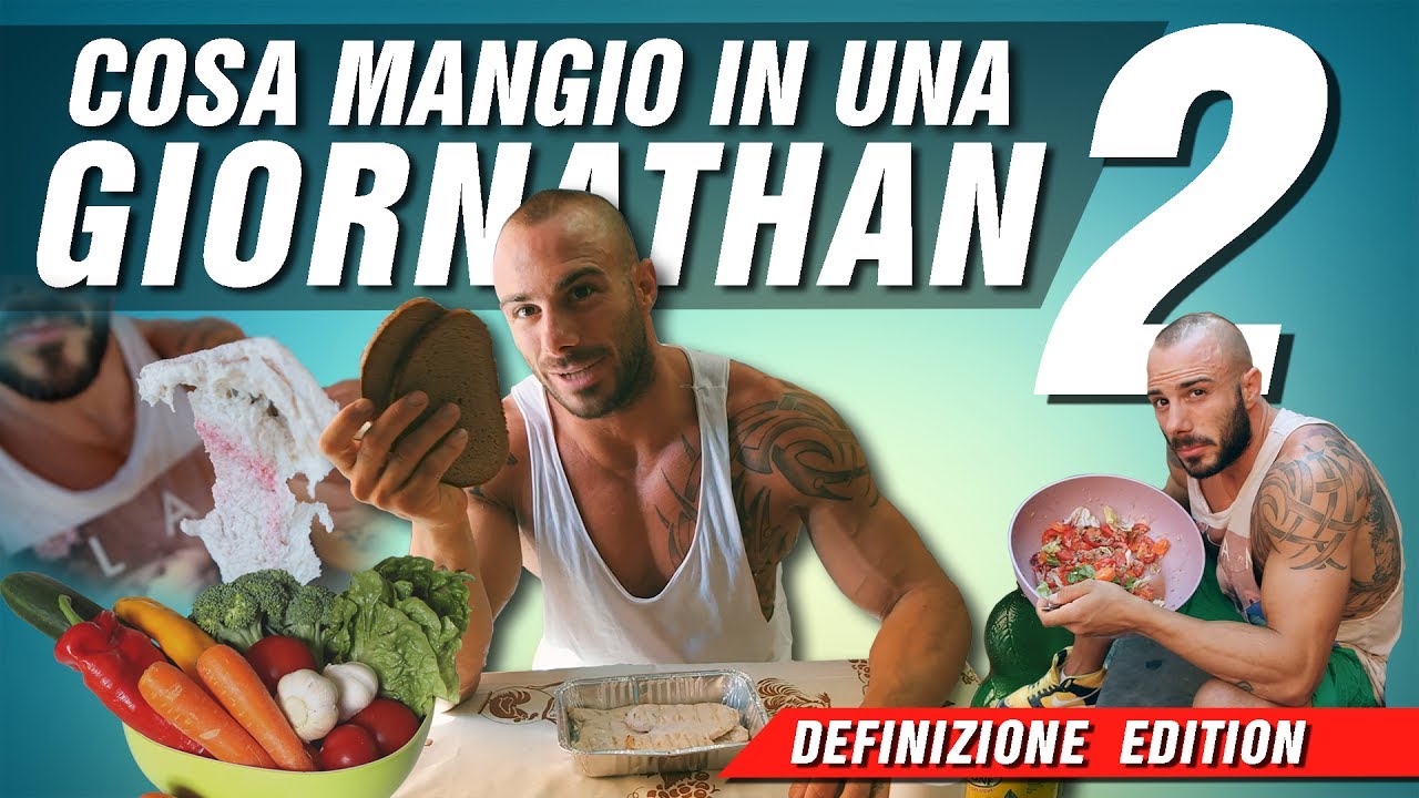 COSA MANGIO IN UNA GIORNATHAN 2 - Definizione EDITION - Tutti i pasti Pre-gara ▪ Team Commando