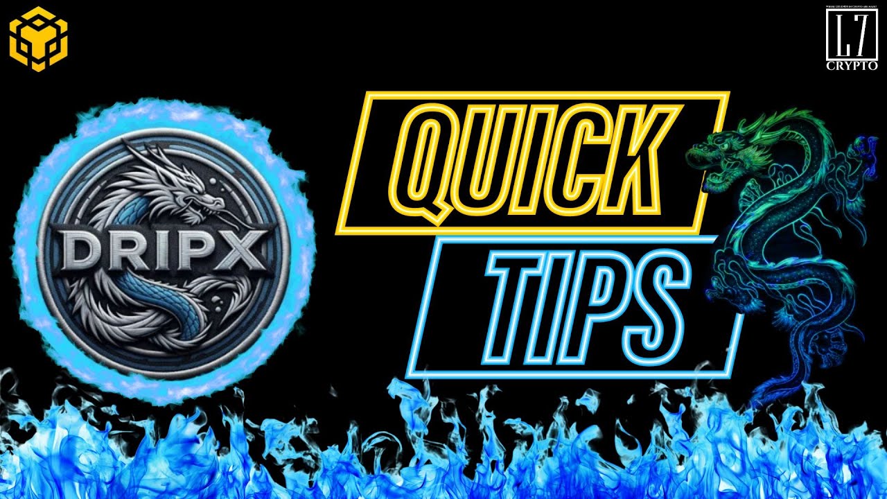 DRIPX Tips & tools!!/BSC/ROIDAPP/DDP