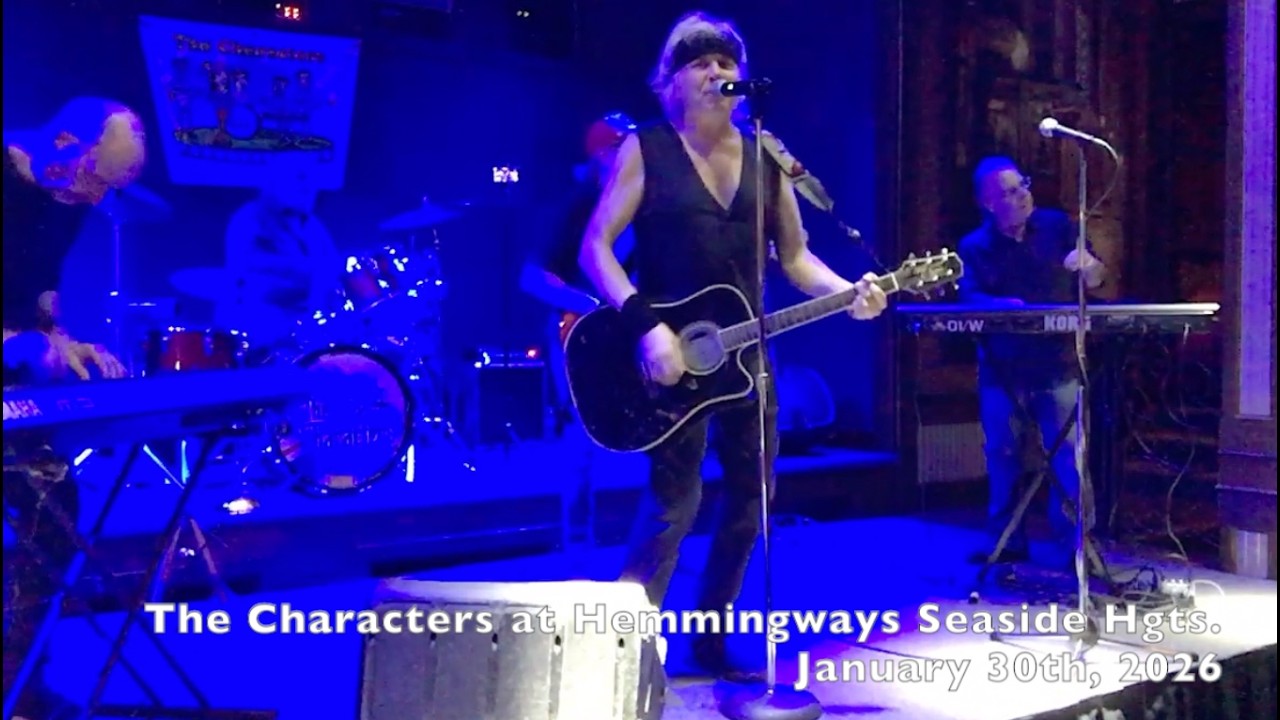 The Characters Hemingways Seaside Hgts Rod Stewart Elton John Jackson 5 Beatles Simon & Garfunkel