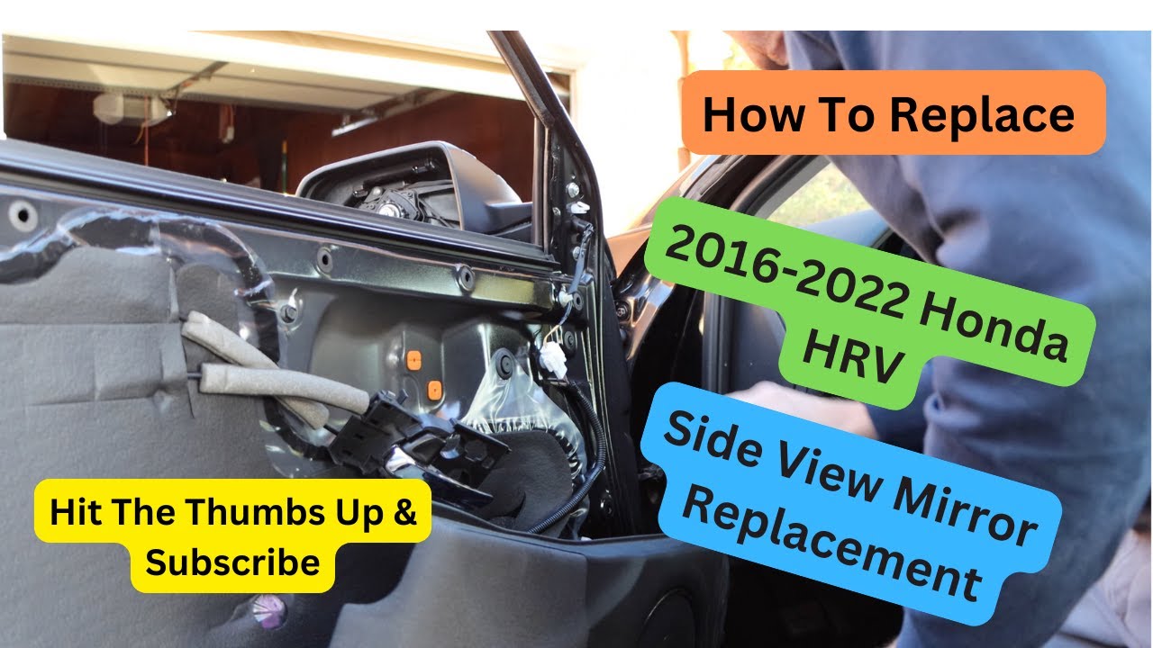 2019 Honda HRV Side View Mirror Replacement