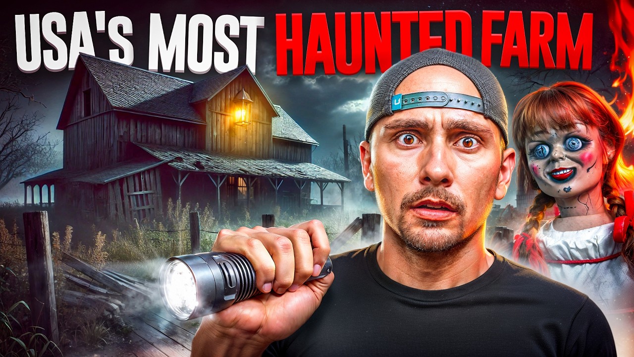 The SCARIEST Night of MY LIFE inside USA'S MOST HAUNTED FARM&nbsp;(I BOUGHT THE&nbsp;FARM)