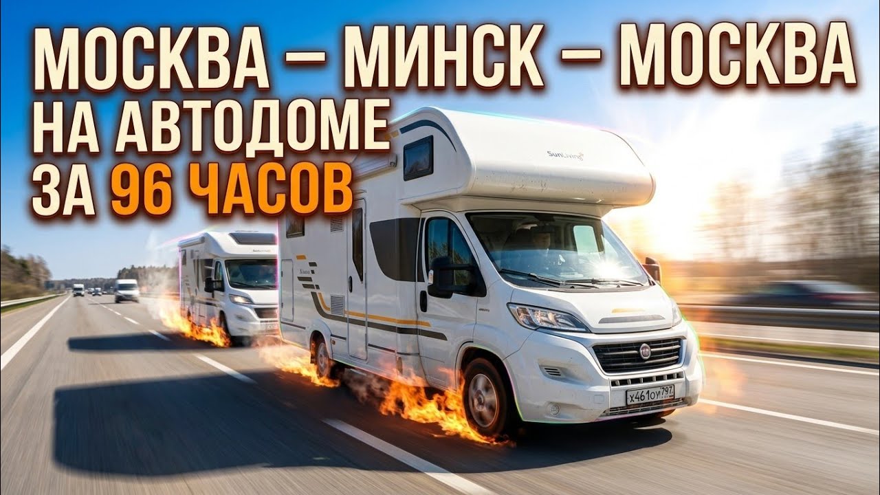 4 дня в автодоме: Москва &mdash; Беларусь. Минск, Гродно и ночевка у стен Мирского замка.