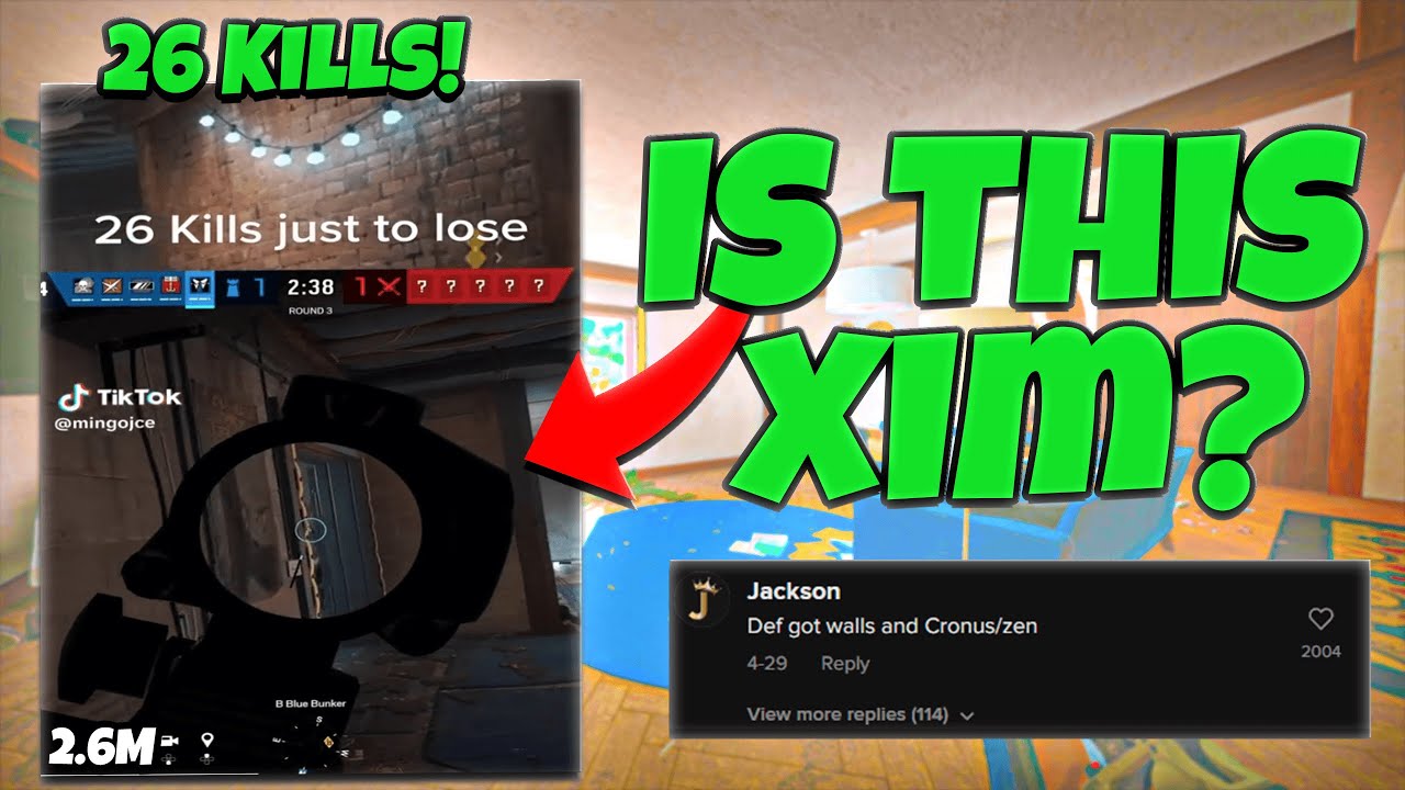 Этот консольный зажим сломал Siege Tik Tok, XIM или контроллер? - RAINBOW SIX SIEGE