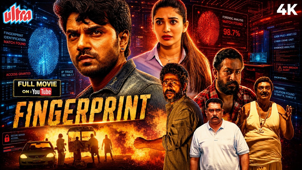 FINGERPRINT (2026) | New South BLOCKBUSTER THRILLER Moveis Dubbed In Hindi | Arjun, Jenifer, Jyothi