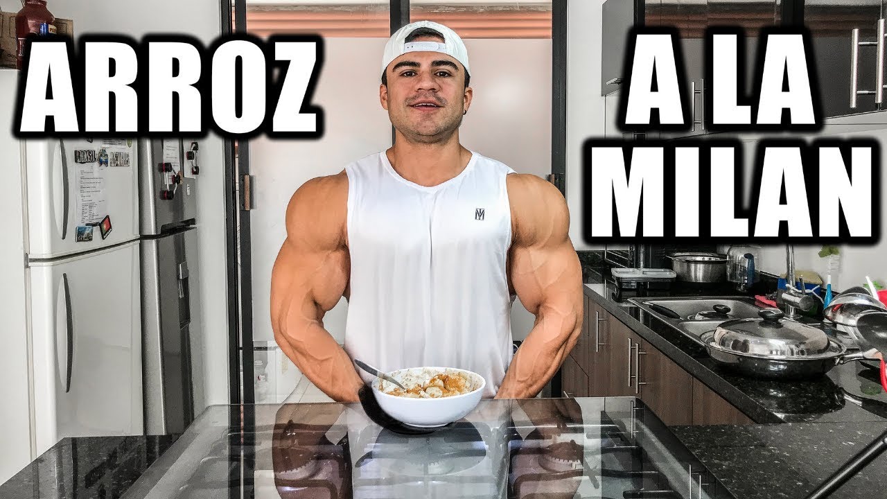 DESAYUNO PARA GANAR MASA MUSCULAR I ARROZ A LA MILAN I ISMAEL MARTINEZ