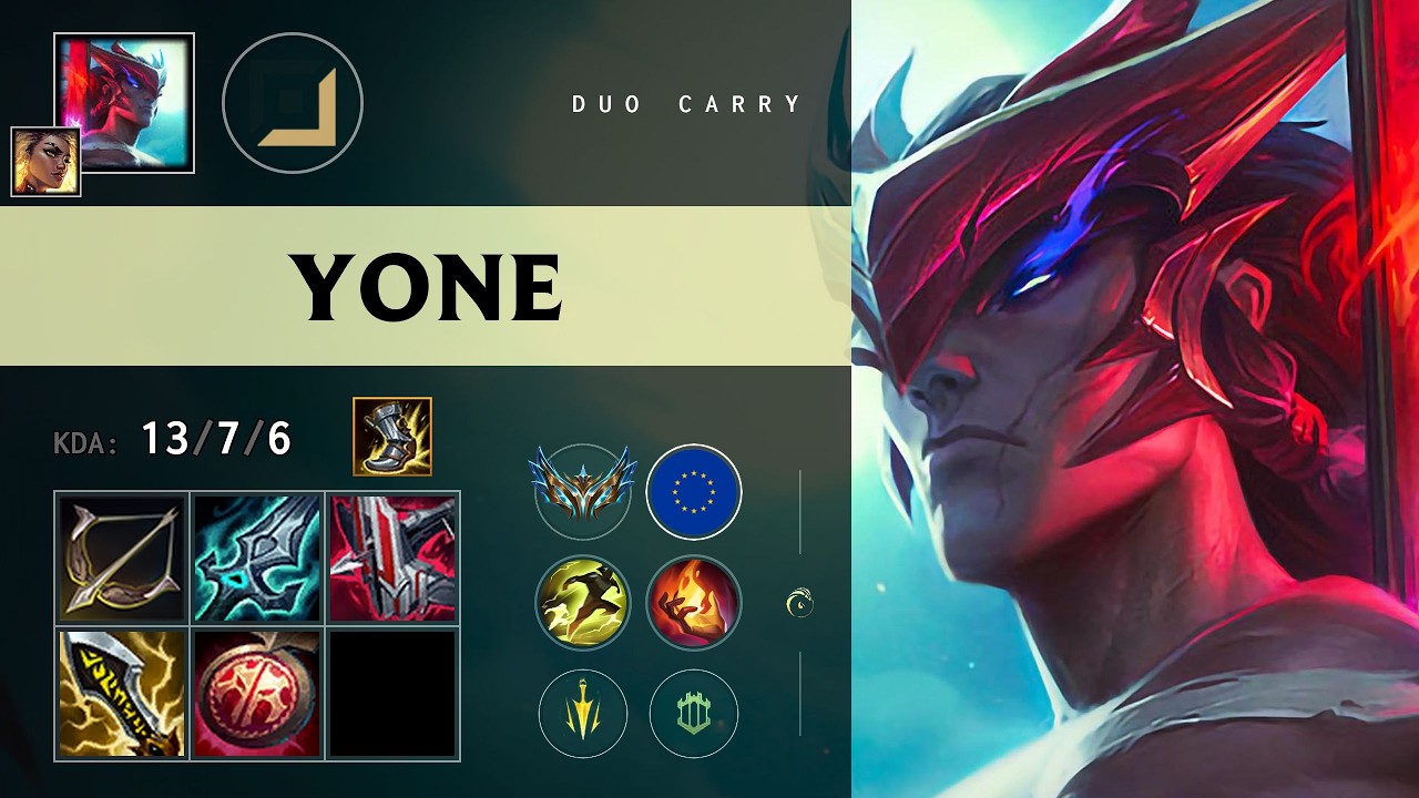 Йоне (стрелок) против Кейтлин &mdash; EUW Challenger, патч 26.11