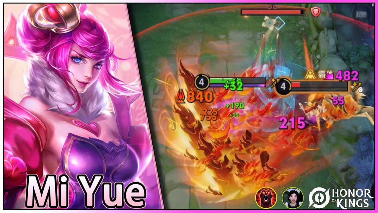 Mi Yue｜How to deal with Li Xin in a match｜Como lidar com Li Xin em uma partida｜Honor of Kings