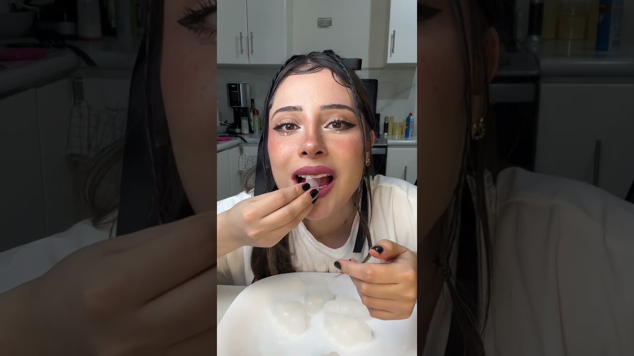 Tutorial de hielo suavecito #asmr  #recipe #receta #hielo #comerhielo