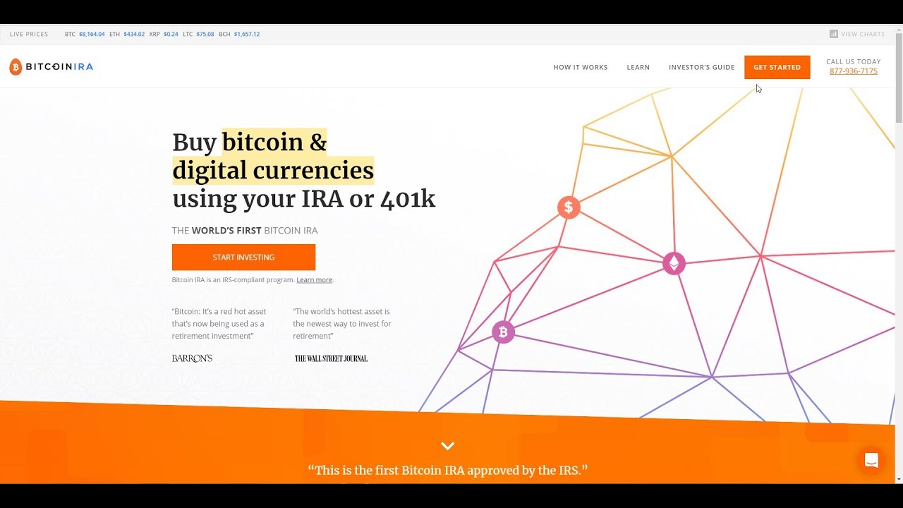 Wanna buy Bitcoin Using Your IRA or 401K? BitcoinIRA review