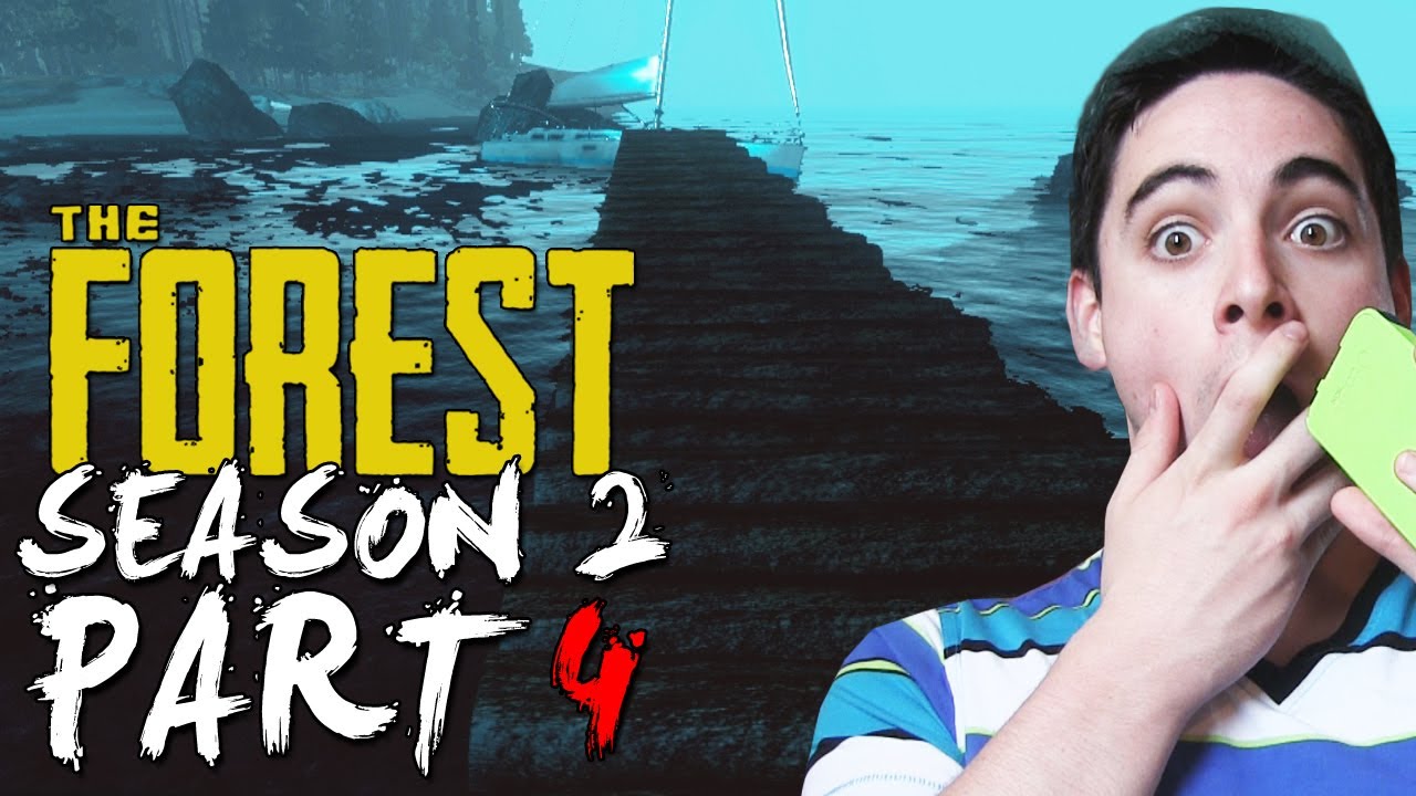 The Forest - Alpha 0.02: Gameplay Walkthrough - Season 2 Part 4 - HUGE DOCK + DOUBLE STAIRS!
