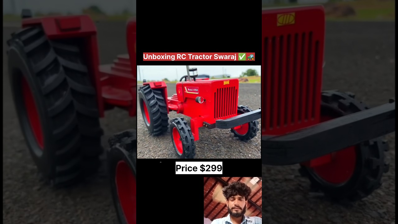 Unboxing RC mini Tractor Swaraj 575 😱✅