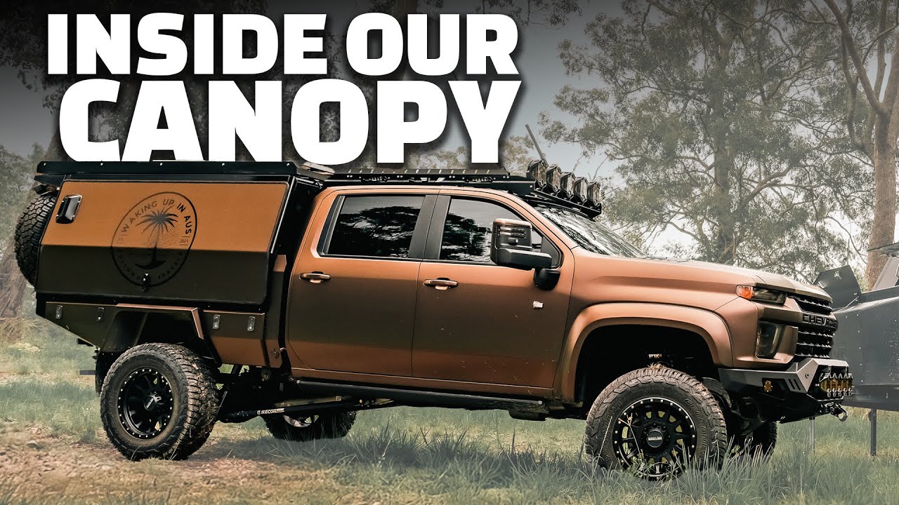 OUR 2500 CHEVY CANOPY WALK-THROUGH 🔥 | 14 Months of Touring & Still Going Strong!