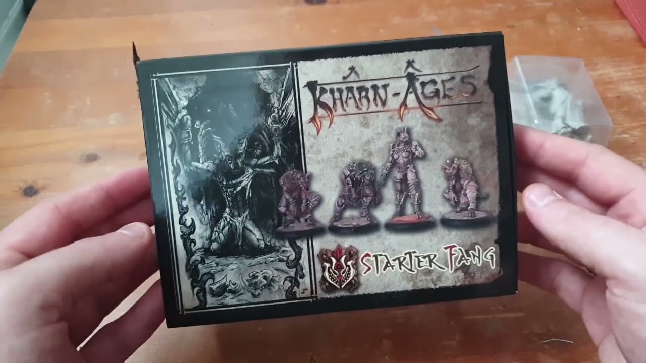 Découverte d'un starter Fang ! Open the Box Kharn Ages