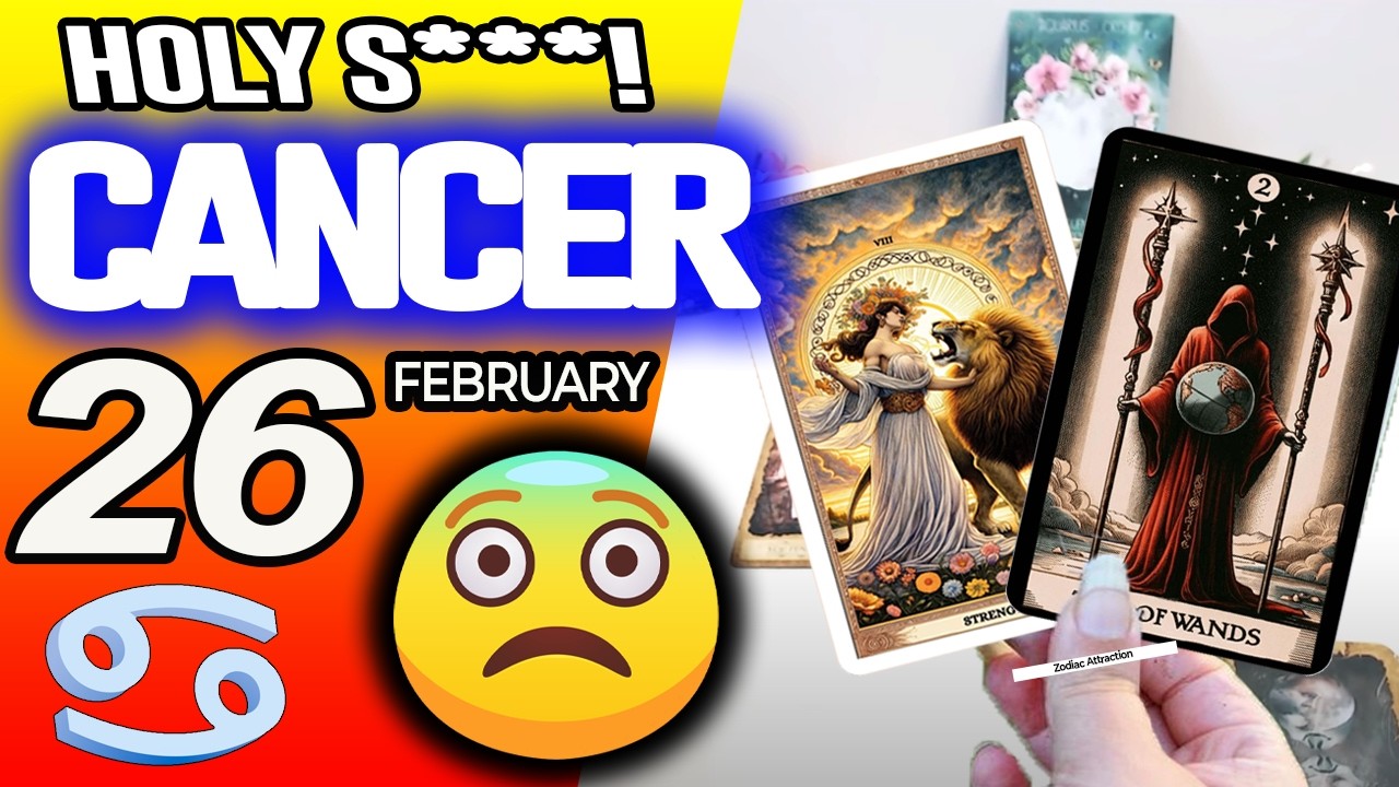 Cancer ♋HOLY S***❗️😱I MUST WARN YOU ABOUT THIS PERSON❗️🚷 horoscope for today FEBRUARY 26 2026 ♋