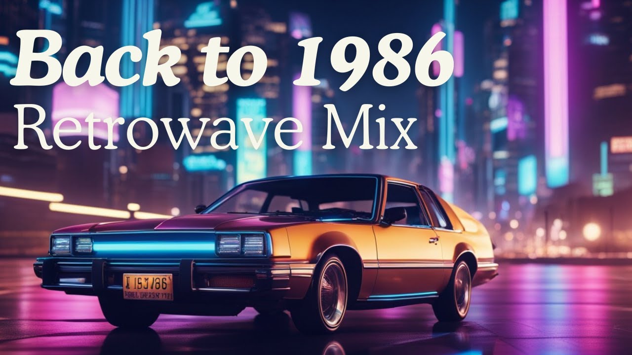 🔙 Back to 1986 | Retrowave &bull; Synthwave &bull; Vaporwave &bull; Chillwave Mix 🎶