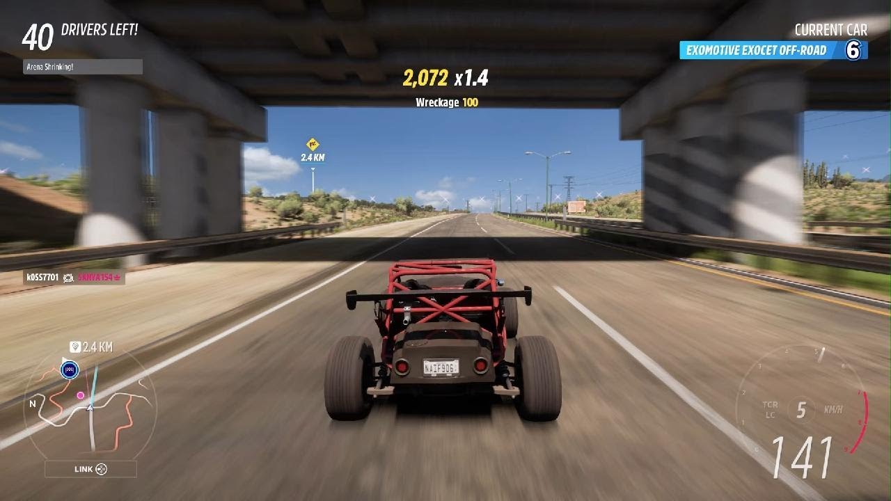 باتل رويال - المركز الثالث💔 - The eliminator forza horizon5