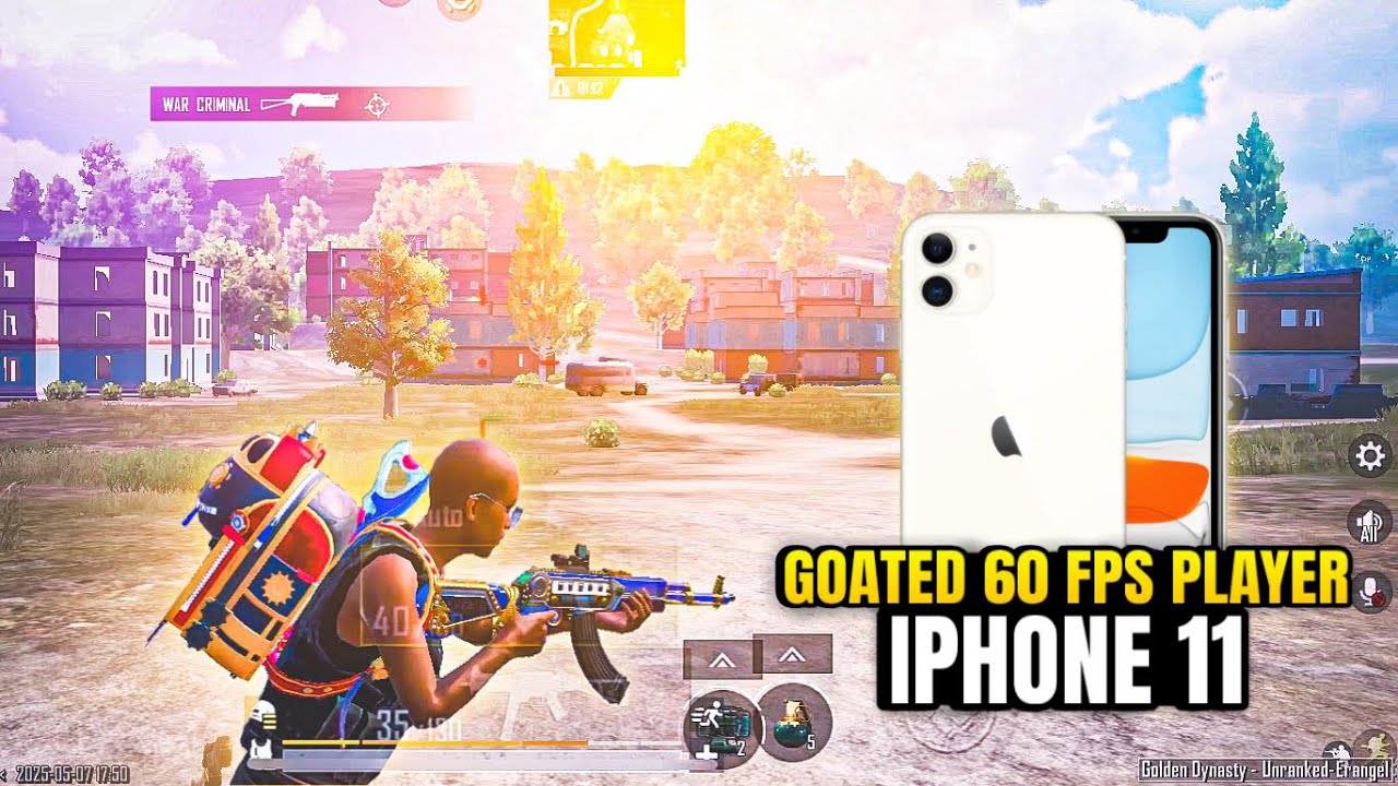GOATED 60 FPS PLAYER 🔱 IPHONE 11